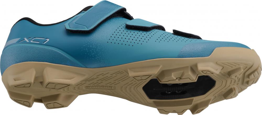 SHIMANO Fahrradschuhe XC102W Damen MTB SPD Fahrradschuhe 40 Blau