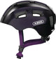 Abus Kinderhelm Youn-I 2.0 black violet Gr. S 48-54 cm
