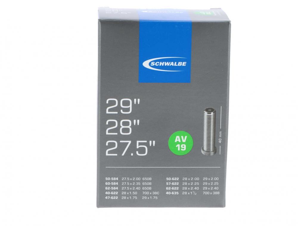 1 x Schwalbe Schlauch AV19 27,5/28/29x1.50-2.40 40mm