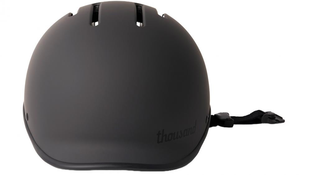 Thousand Heritage 2.0 Fahrradhelm Stealth Black S (54 - 57 cm) - stilvoller Urban-Helm mit Magnetverschluss, Belüftung, abnehmbares Visier
