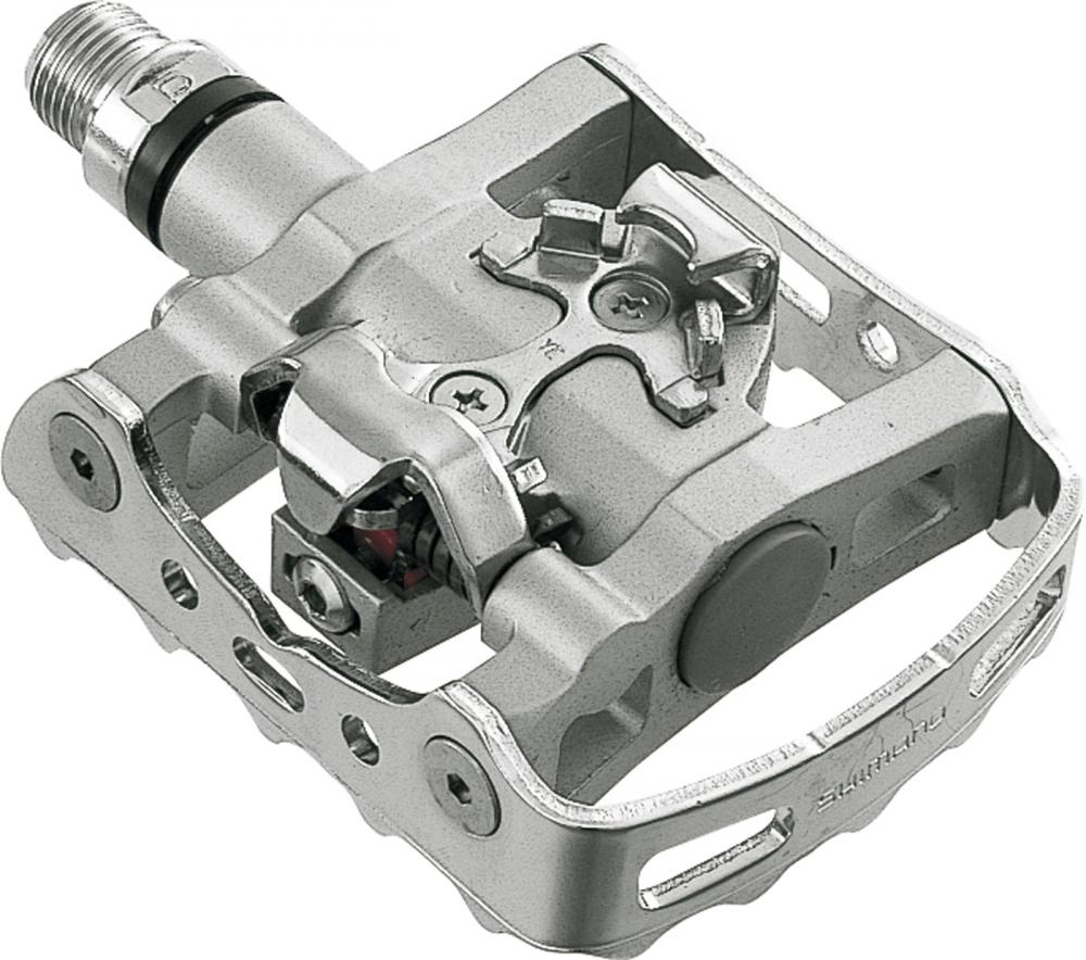 Shimano Pedal PD-M324 silber Klickpedal inklusive Cleats SM-SH56