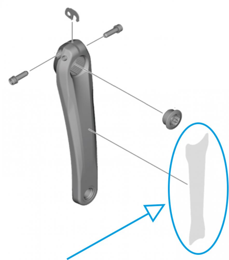 SHIMANO Schutzfolie FC-M8100 - 160mm