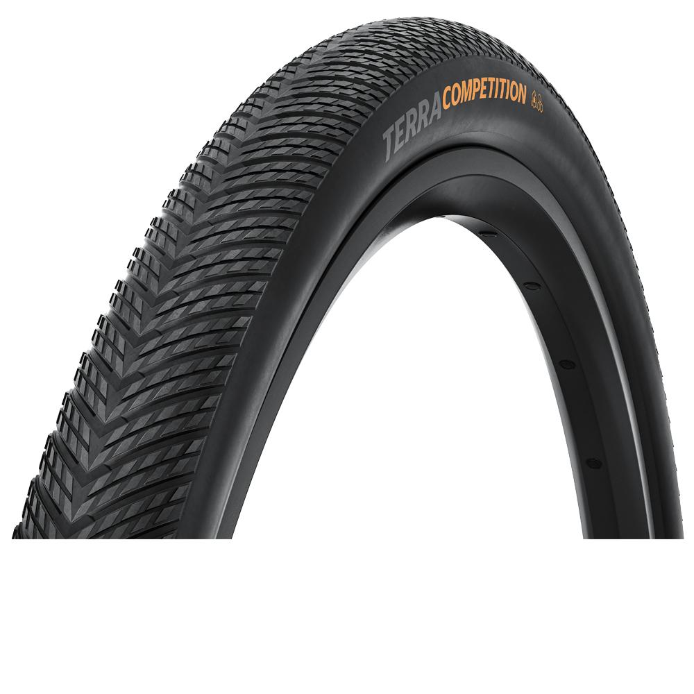 Continental Terra Competition Faltreifen 700x40C Schwarz - Gravel-Reifen mit RaceCasing Pannenschutz