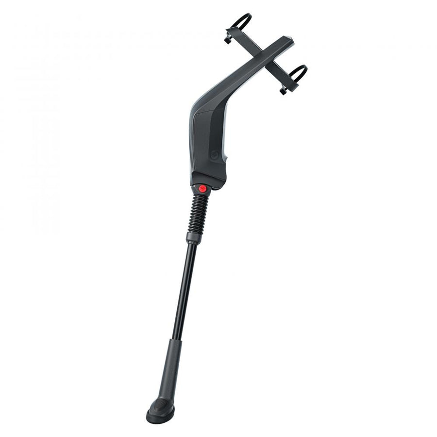 Hebie Hinterbauständer FOX SUV FULLY Schwarz für 26-29 Zoll Fahrräder, werkzeuglos verstellbar.