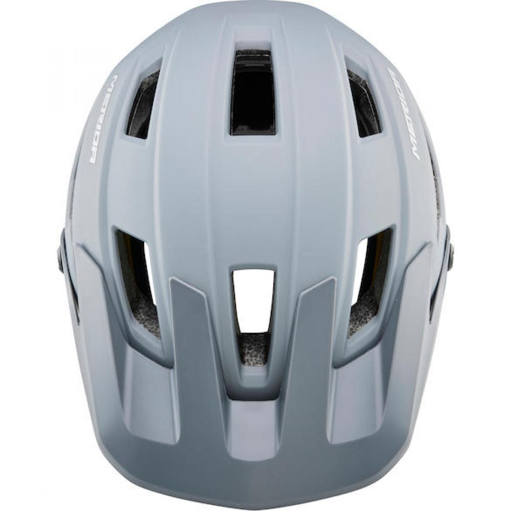 Merida Helm Trailbanger grau/schwarz 58-62 cm - leichter Enduro- und Trail-Schutz