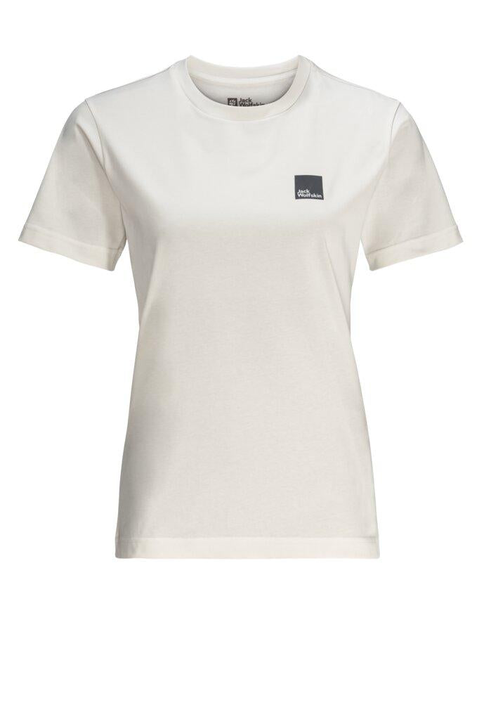 Jack Wolfskin Bike Commute T W Synthetic Fiber T-Shirt Shortsleeve Silver Cloud Größe L