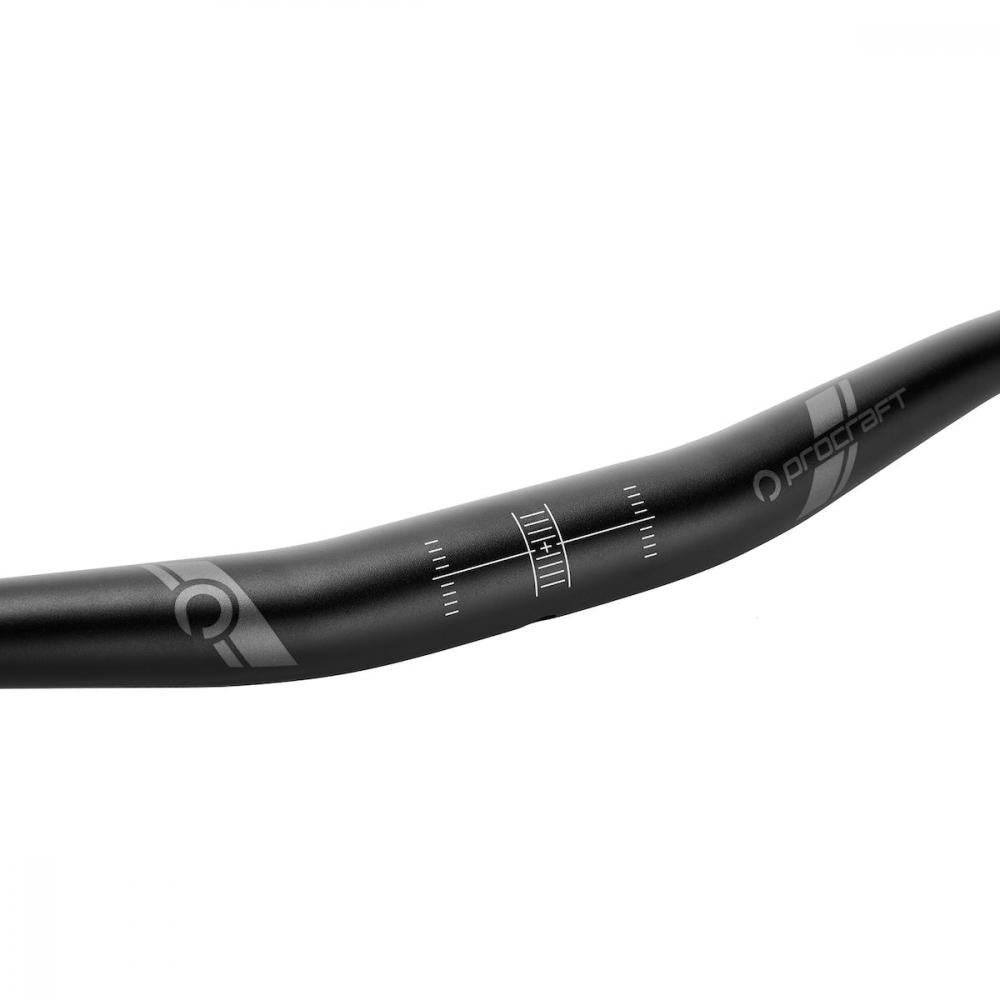 Procraft Lenker Trail Pro 35 ICR 780 x 35 mm Schwarz, eMTB-Lenker mit interner Kabelführung.
