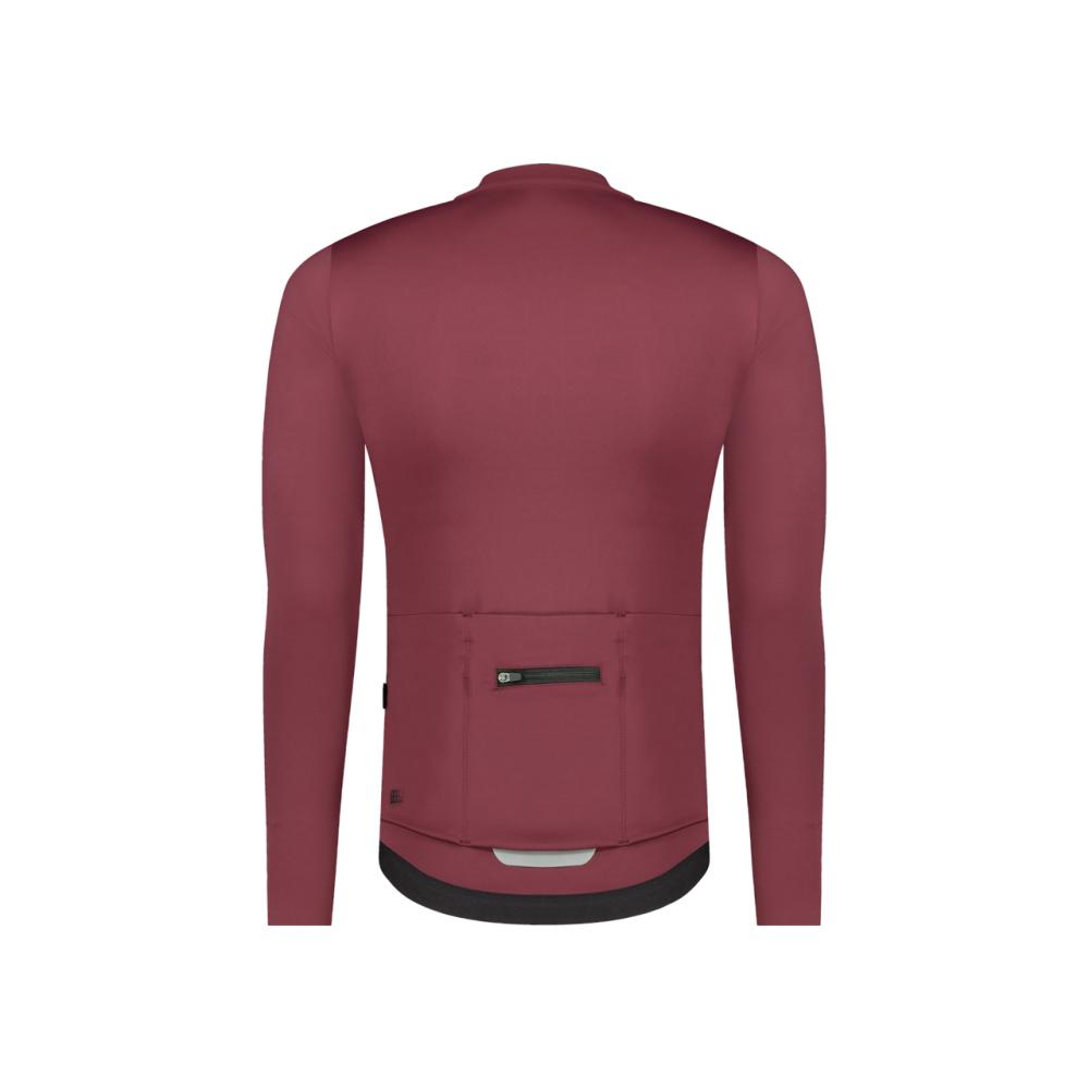 BBB Cycling BBB Langarmtrikot Essence LS XXXL rot - warmes, atmungsaktives Radtrikot