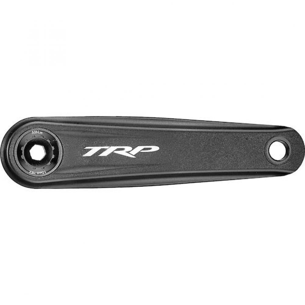 TRP Kurbelgarnitur EVO 12 Alu CK-8050 175 mm Schwarz/silber - maximale Kraftübertragung