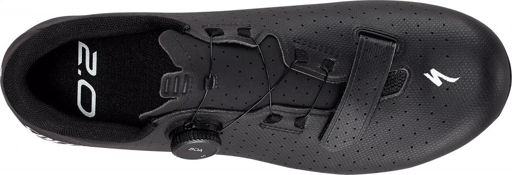 Specialized TORCH 2.0 RD Schuh 48 BLACK - leistungsstarker Rennradschuh mit Komfort