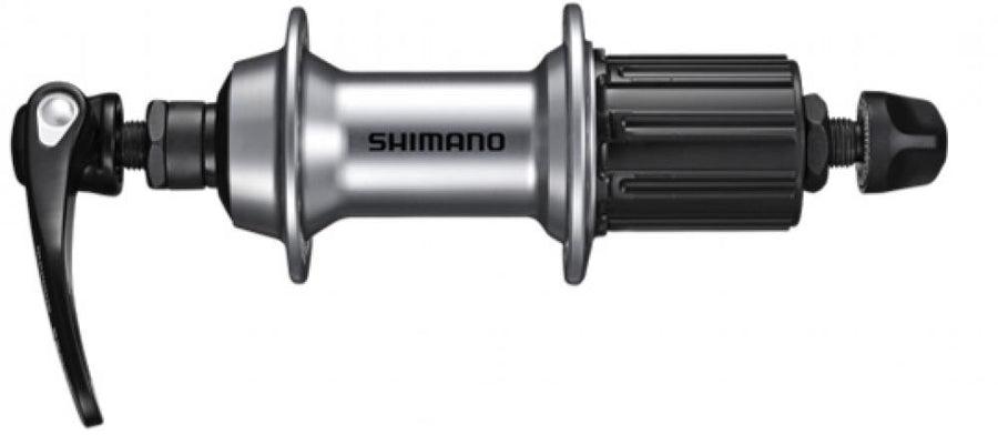 SHIMANO Hinterradnabe FH-RS400 ? 32 Loch, Schnellspanner, Silber
