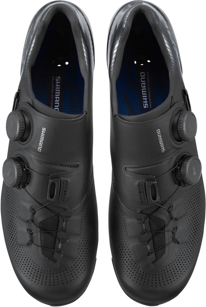 SHIMANO Fahrradschuhe RC903 Road SPD-SL - Größe 42, Schwarz