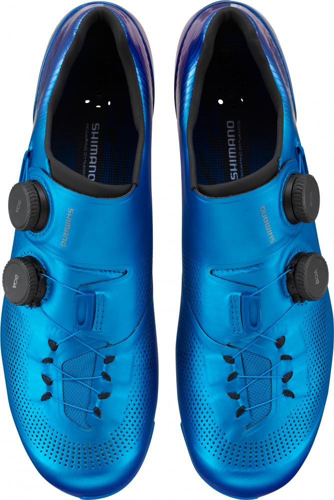 SHIMANO RC903 Fahrradschuhe - Road SPD-SL, Größe 48, Blau