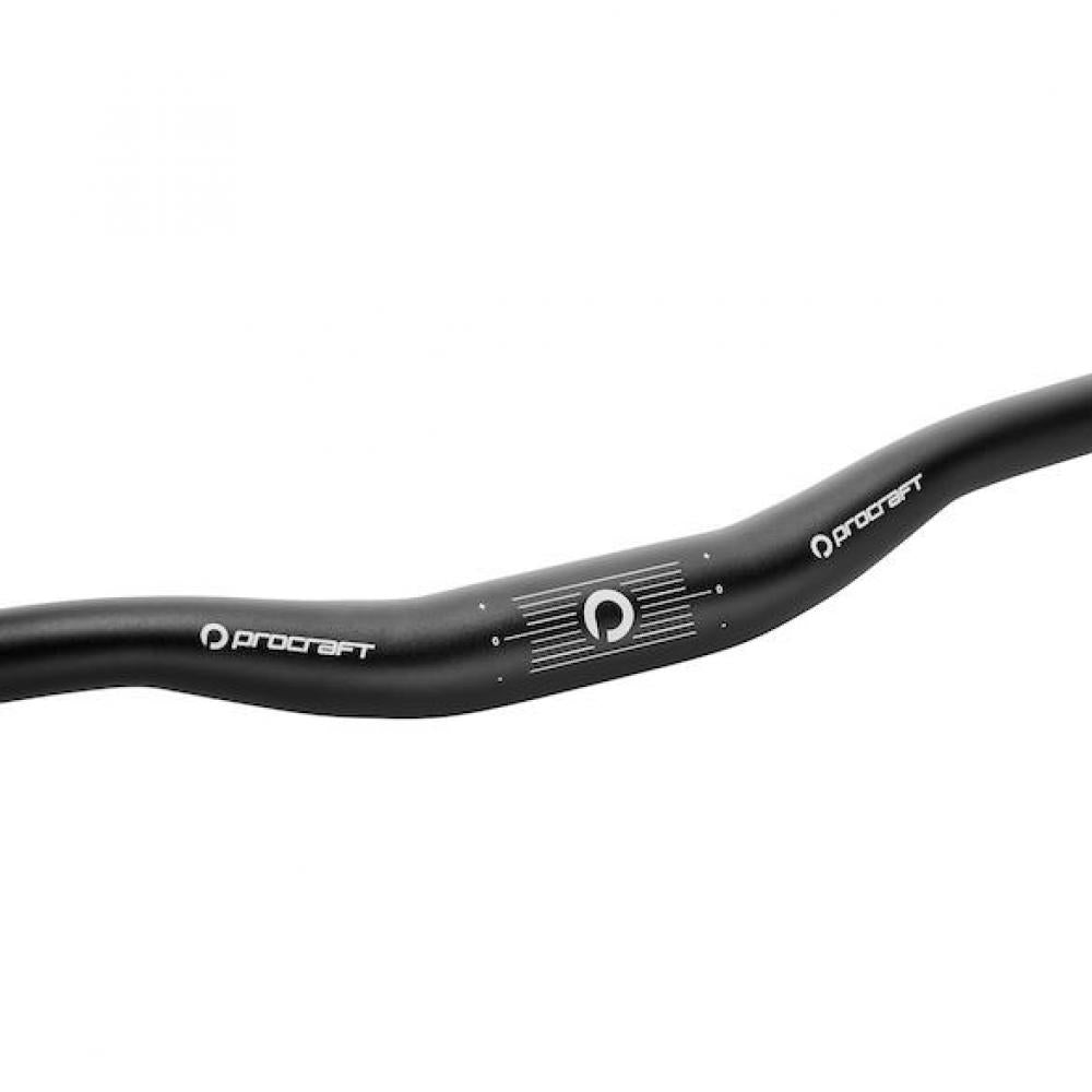 Procraft Riser Pro Lenker 720 mm - Flat-Lenker Schwarz 31,8 mm