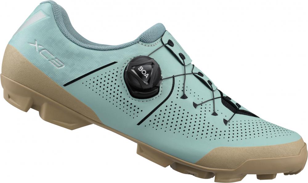 SHIMANO Fahrradschuhe XC302W Damen MTB SPD Größe 36 Fahrradschuhe - Blau