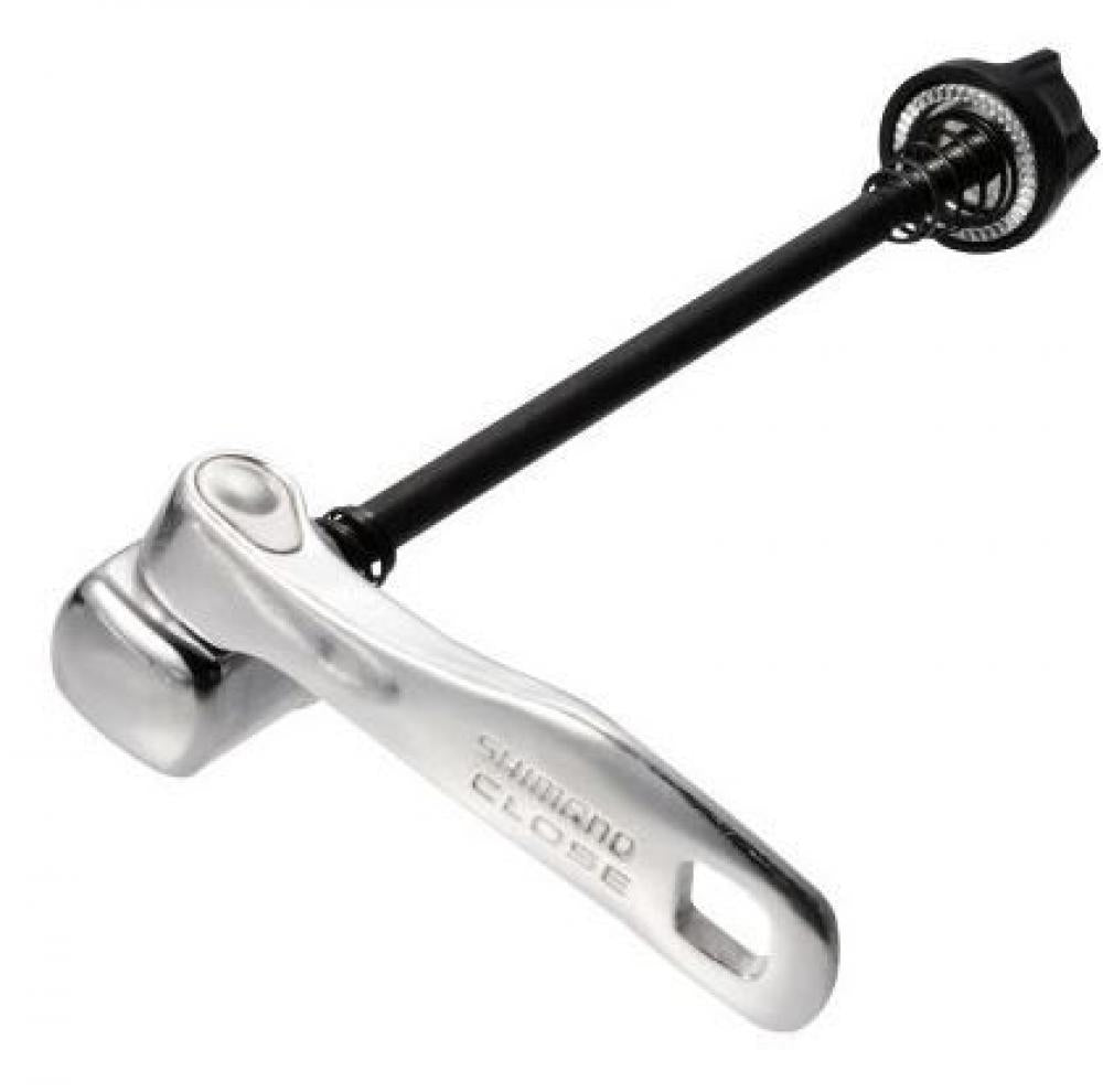 SHIMANO Schnellspanner 133 mm WH-R500 - zuverlässige Fixierung für Rennrad-Laufräder