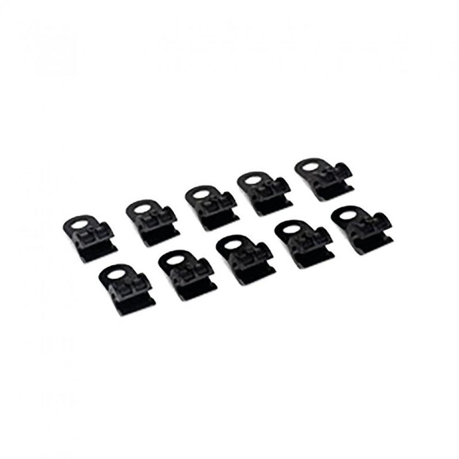 SRAM Befestigungsclip für hydraulische Bremsleitung 10er Pack, schwarz - saubere Leitungsführung