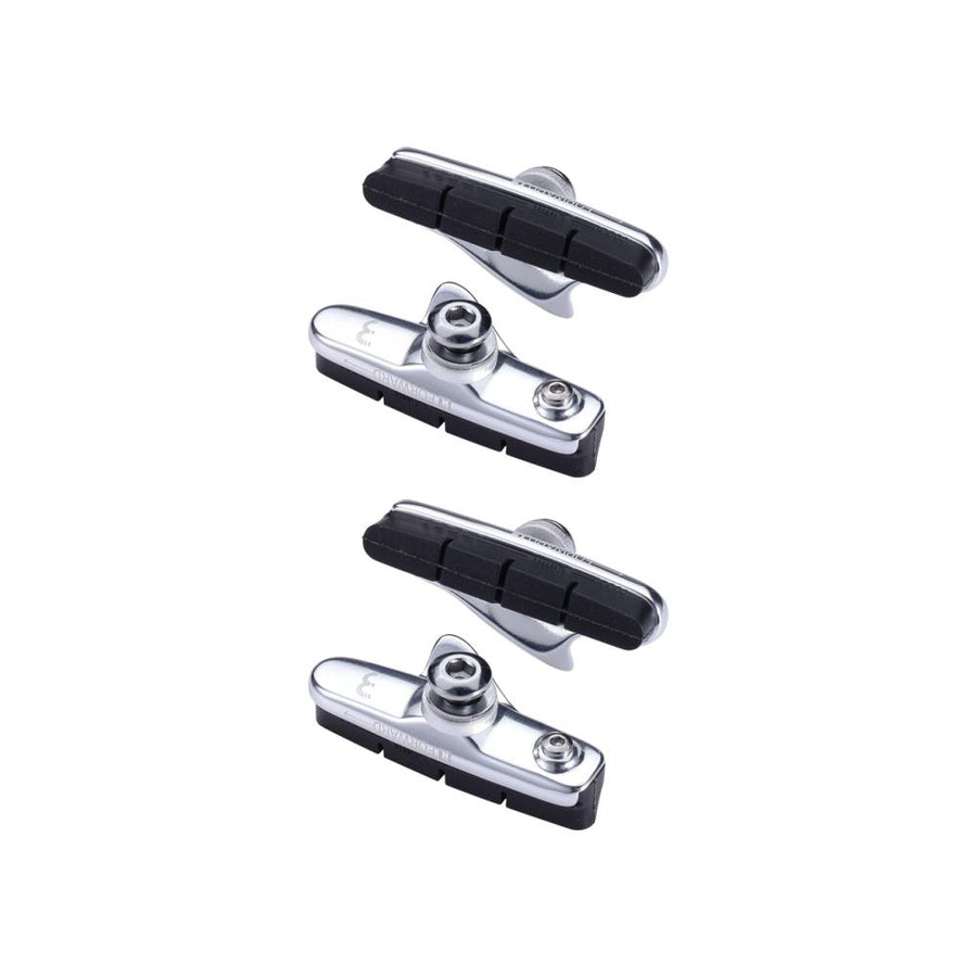 BBB Cycling Bremsschuhe RoadStop Cartridge silber - starke, kontrollierte Bremsleistung