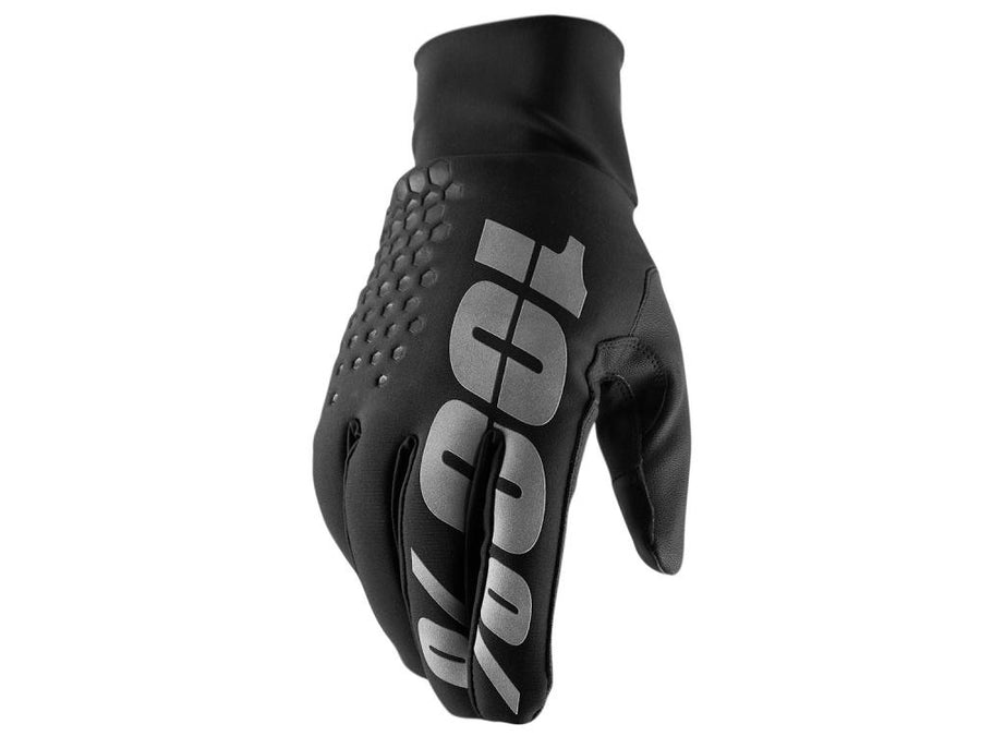 100% Hydromatic Brisker Gloves S black - wasserdichte, warme Bike-Handschuhe