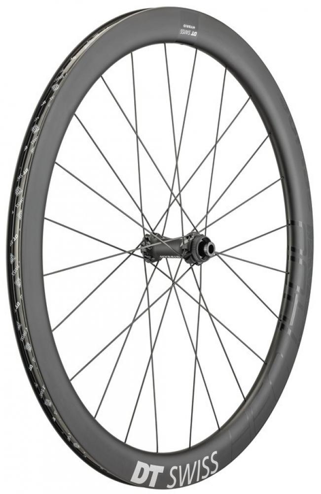 DT Swiss Laufrad HEC 1400 Spline 29" 47 mm schwarz - aerodynamisches eRoad Upgrade