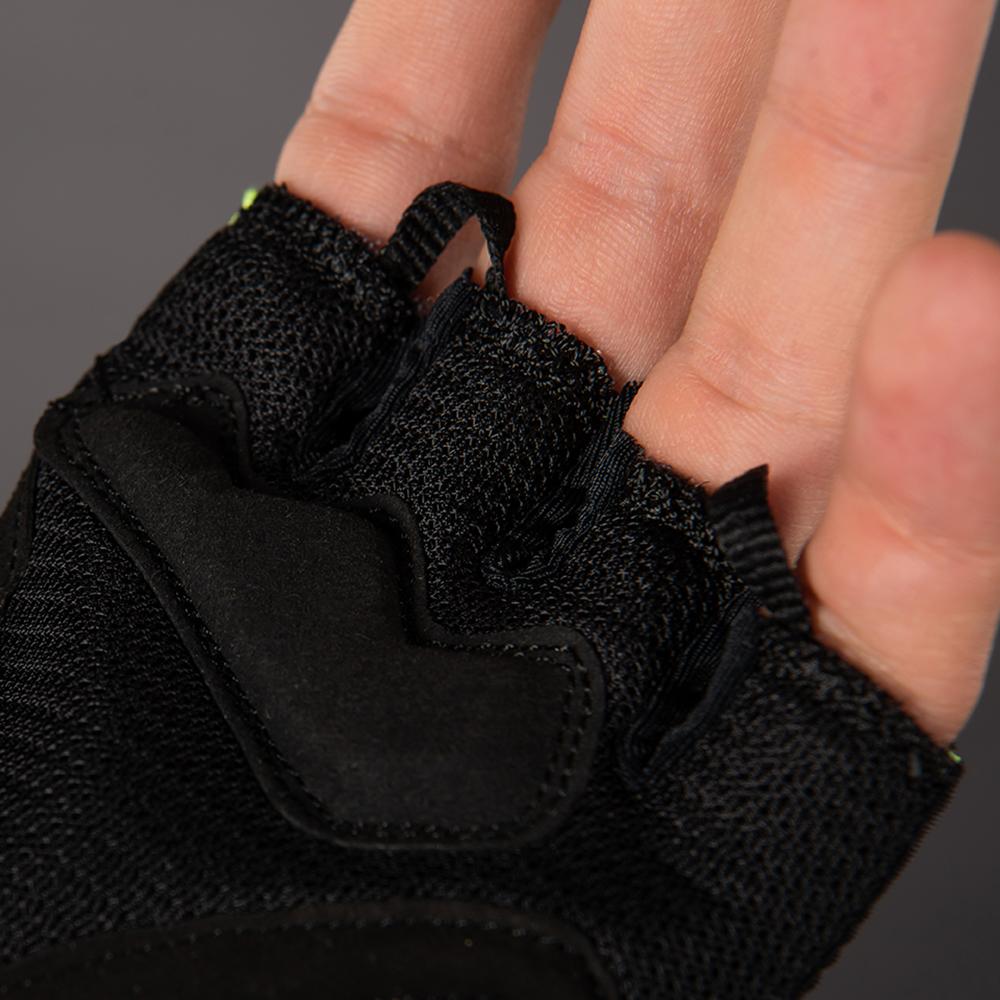 CHIBA BioXCell Air - Radhandschuhe neongelb, Größe L, mit BioXCell-Polsterung