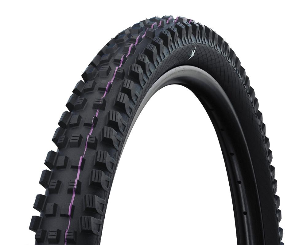 Schwalbe Magic Mary HS447 29x2.60 MTB Faltreifen, Super Trail, Addix Soft, Tubeless Easy, aggressives Profil, schwarz.