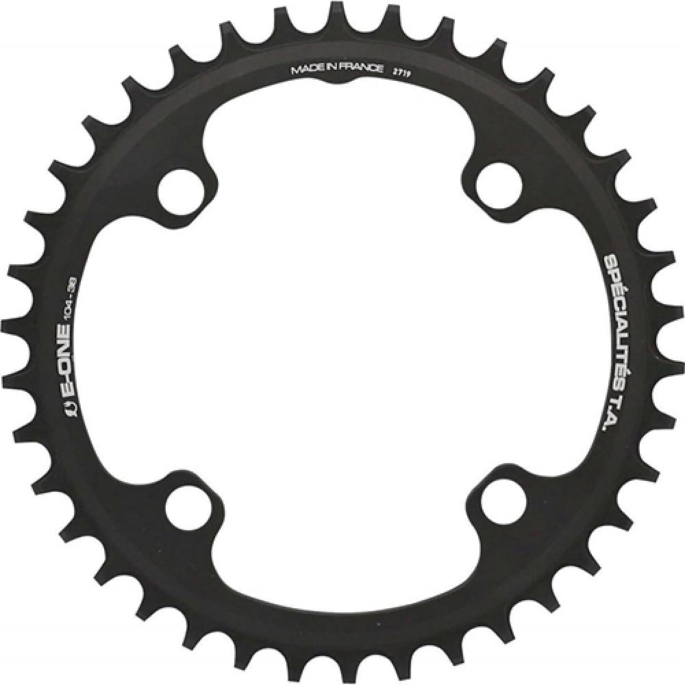 Kettenblatt E-One, 44 schwarz, Ø 104 außen/innen, TA, PL-42104319-44