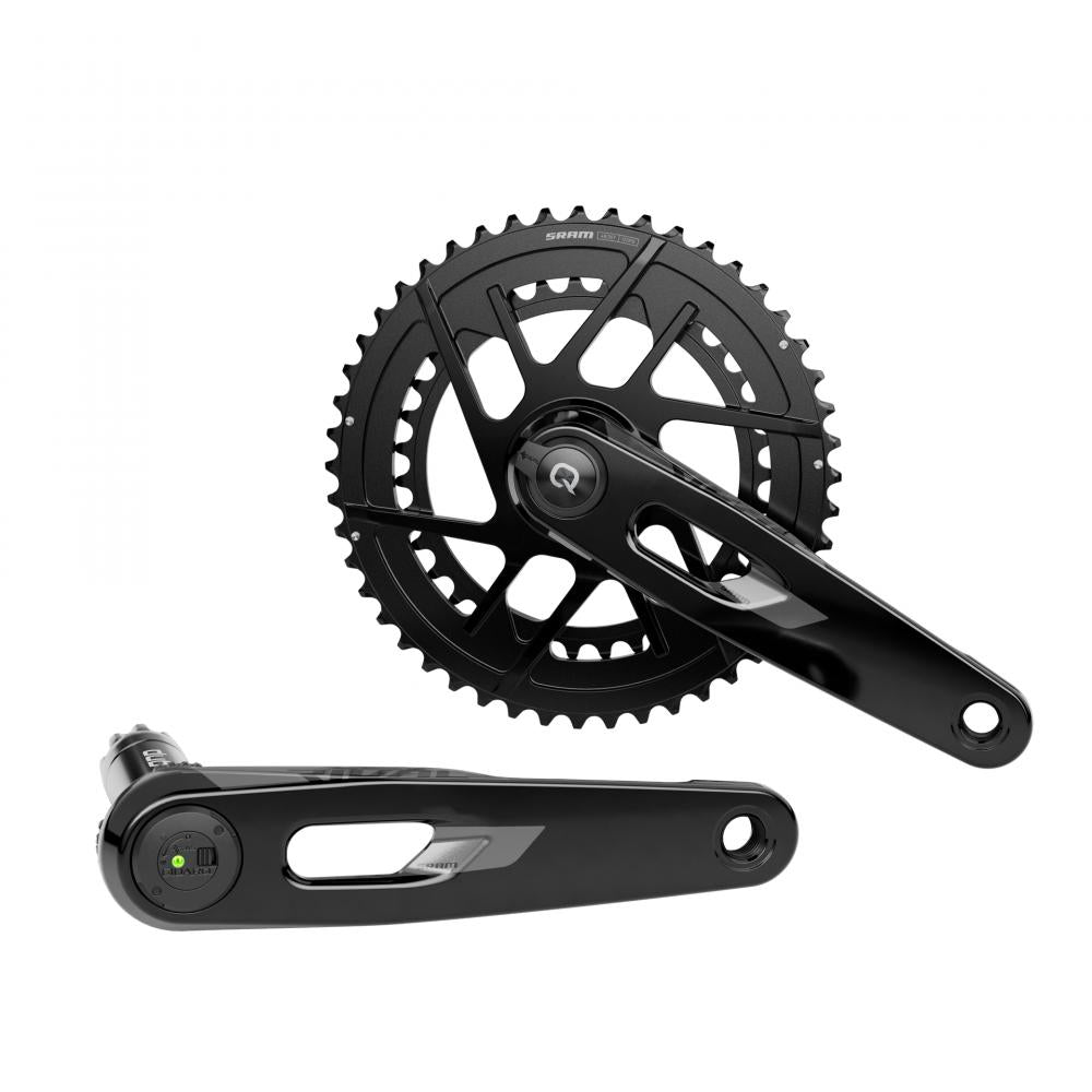 SRAM Kurbelgarnitur Quarq Rival E1 165 mm 48-35T - leistungsstarke Powermeter-Kurbel