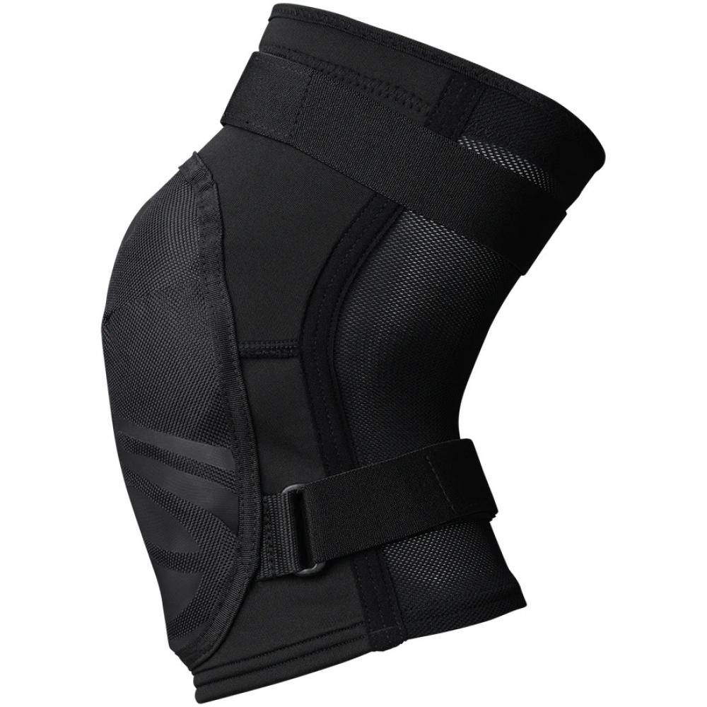 IXS Sports Division iXS Hack EVO+ Knee Guard KS black - leichter Knieschoner mit zuverlässigem Schutz