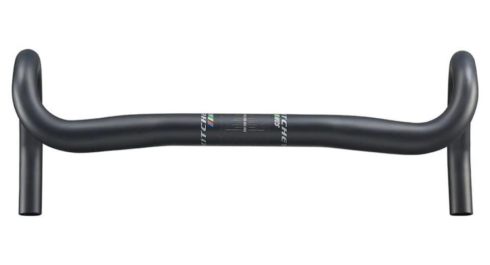 Ritchey WCS Skyline Drop Lenker 31,8 mm, 38 cm Breite, 115 mm Drop, 70 mm Reach, 4,5° Backsweep, 5° Flare, ergonomisch, Aluminium 7050-T6