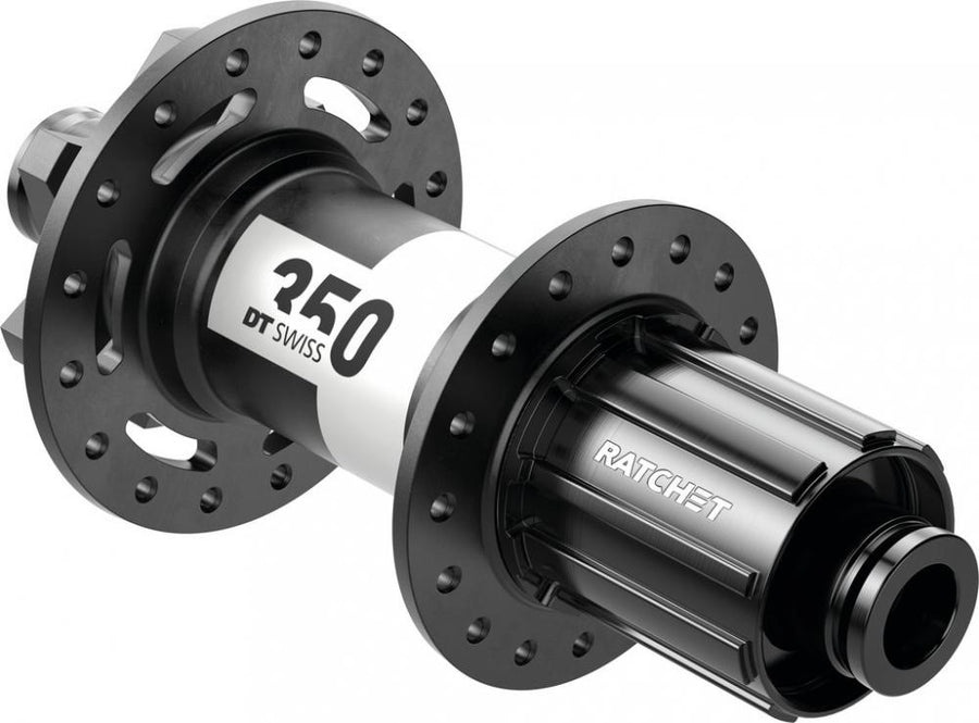 DT Swiss Nabe MTB HR 350 Classic 32 Loch Schwarz - zuverlässige Boost Hinterradnabe