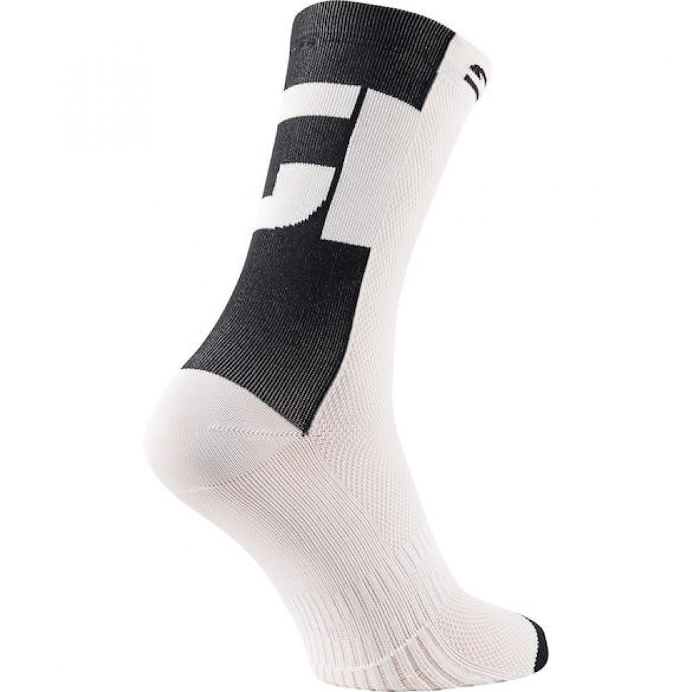 Sidi Socken Confusum white 40-43 Weiß - atmungsaktive Radsocken mit Q-Skin