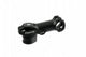 by,schulz Vorbau Twist SDS 105 mm Ø 31,8 mm schwarz - platzsparender Drehvorbau