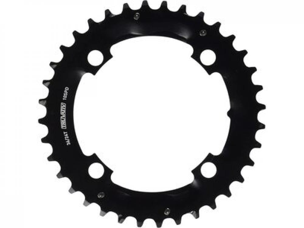 SRAM MTB Kettenblatt 36T 104mm 2x10-fach matt schwarz für Specialized Bikes.