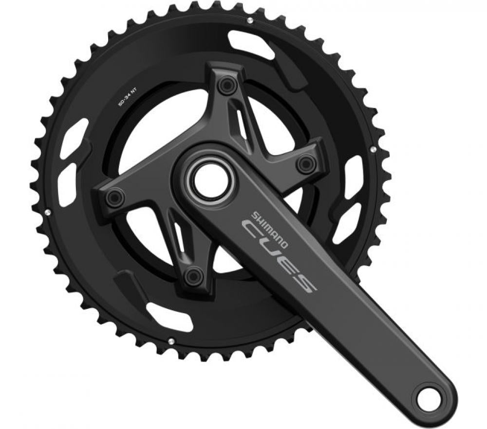 SHIMANO Kurbelgarnitur CUES FC-U6030-2,170mm, 50x34Z, 9/10-fach, 2-tlg - 6030-2, 2,, 170mm, 50x34, 10-fach