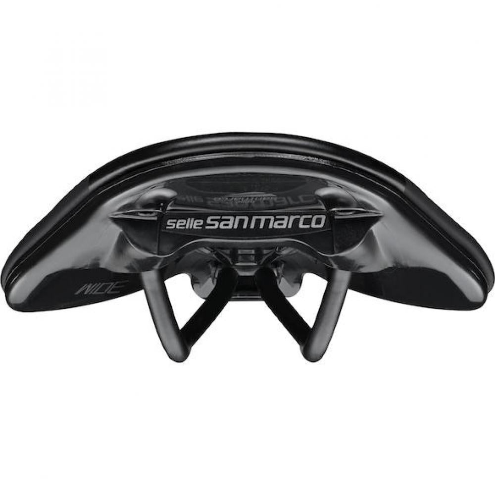 Selle San Marco Sattel Shortfit 2.0 Comfort Dynamic 155 x 255 mm Schwarz - komfortabler Performance-Rennradsattel