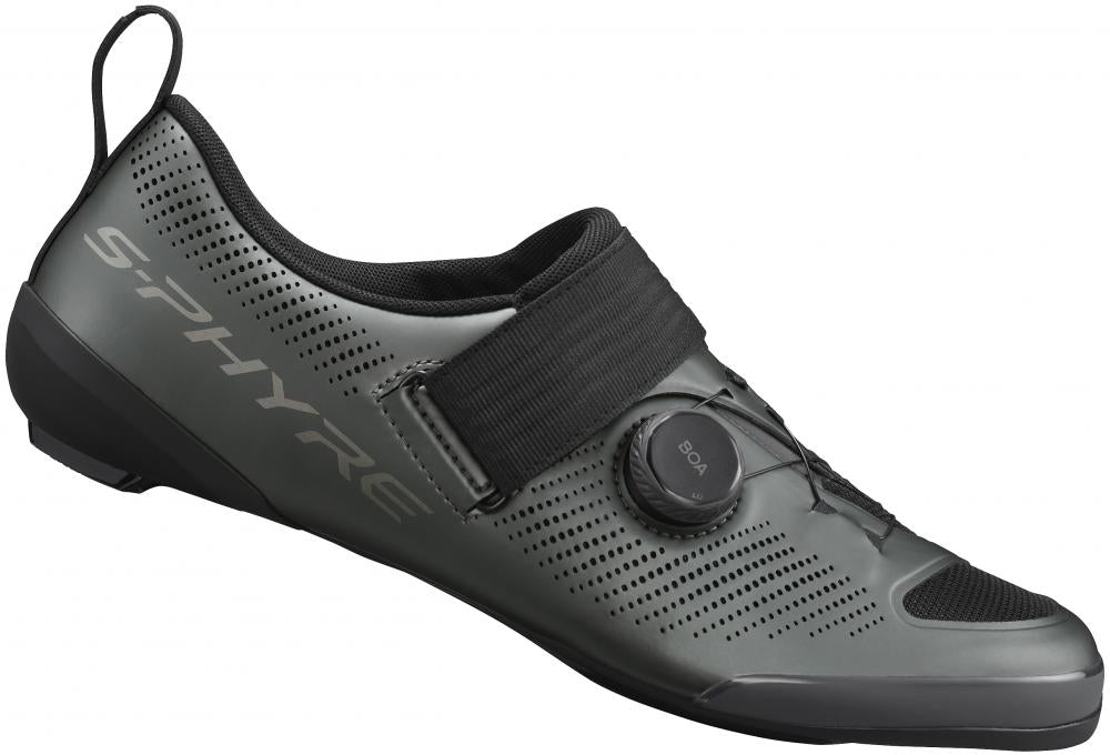SHIMANO Fahrradschuhe TR903 Herren/Damen Road SPD-SL Typ Triathlon-Schuh Größe 41 Grau