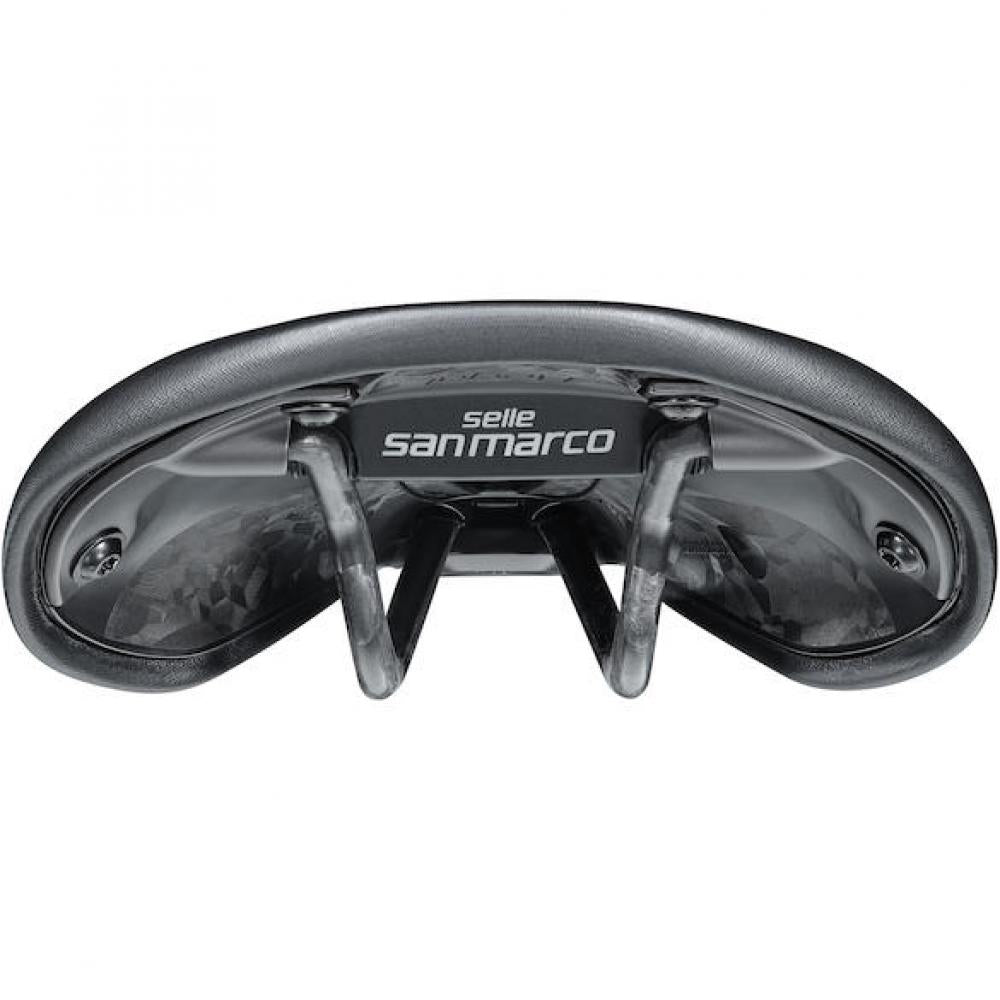Selle San Marco Sattel Regal Short Full-Fit Carbon 165 x 255 mm Schwarz - Komfort für Offroad und Gravel