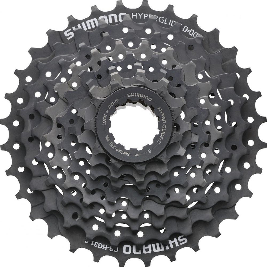 SHIMANO ALTUS CS-HG31 8-fach Kassette, 11-34 Zähne, mit Hyperglide Technologie.