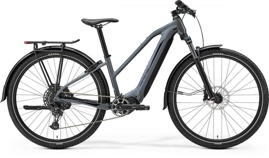 Merida eBig.Tour 675 EQ IV2 grau/schwarz, Größe: M 43cm, Farbe: Grau/Schwarz