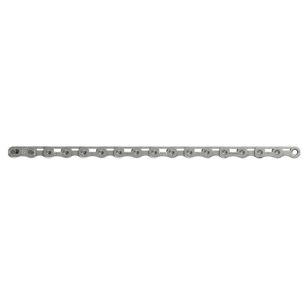 SRAM Kette PC Force AXS E1 114 silber - leichte, haltbare Flattop-Schaltkette