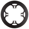 Schwarzer M-Wave E-Bike Kettenschutz aus eloxiertem Alu, 4-Loch, 44 Zähne, LK 104mm.