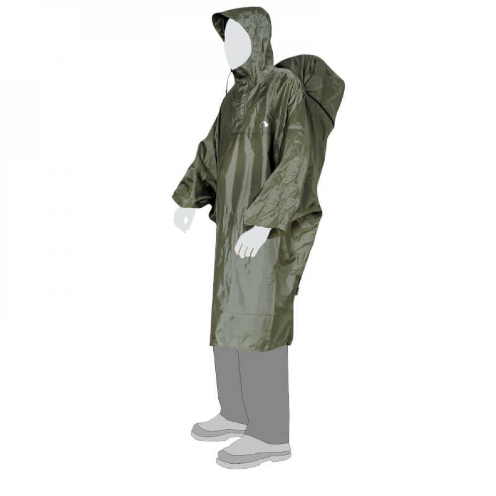 Tatonka Cape XL - Regenponcho Unisex mit verstellbarer Kapuze