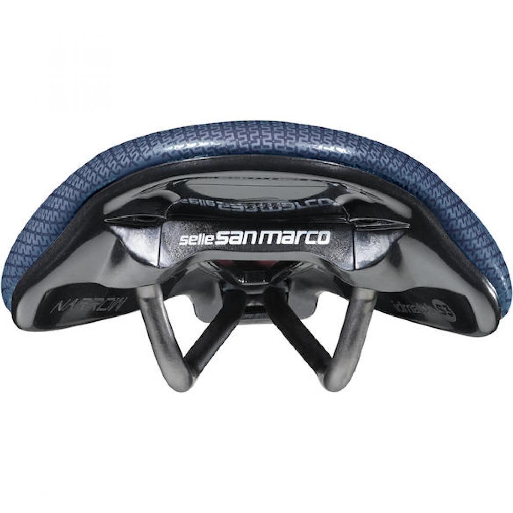 Selle San Marco Sattel Shortfit 2.0 Supercomfort Racing 140 x 255 mm Ocean Blue - maximaler Komfort & Performance