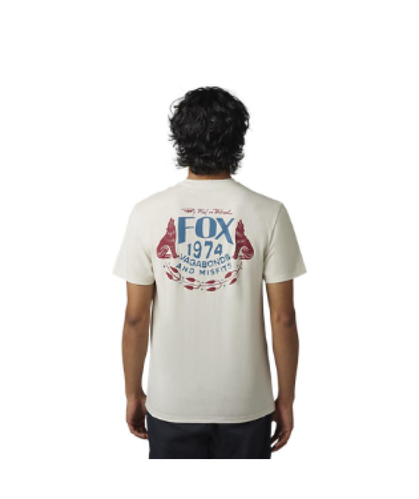 FOX Tees PREDOMINANT SS PREM TEE Vintage White Größe L
