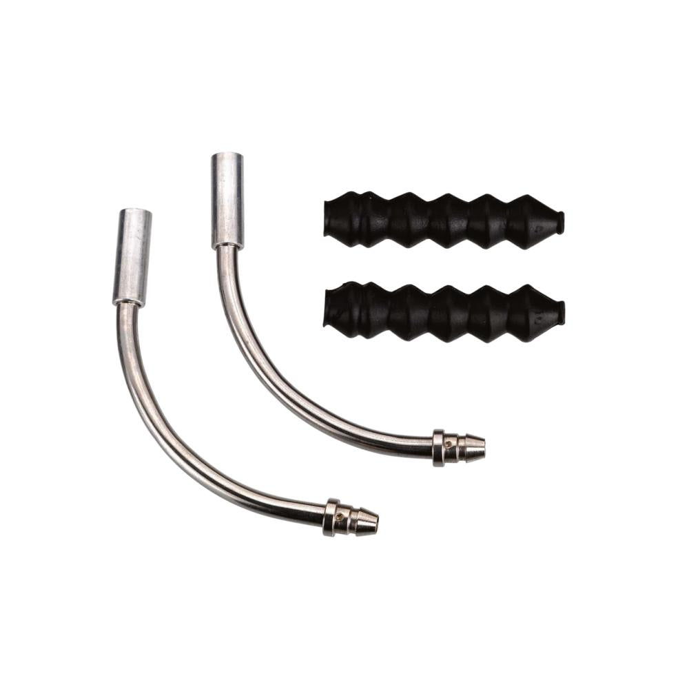 BBB Cycling BBB Führungsröhrchen VeePipe 2st silber 2 Stück silber - präzise Kabelführung für V-Brakes