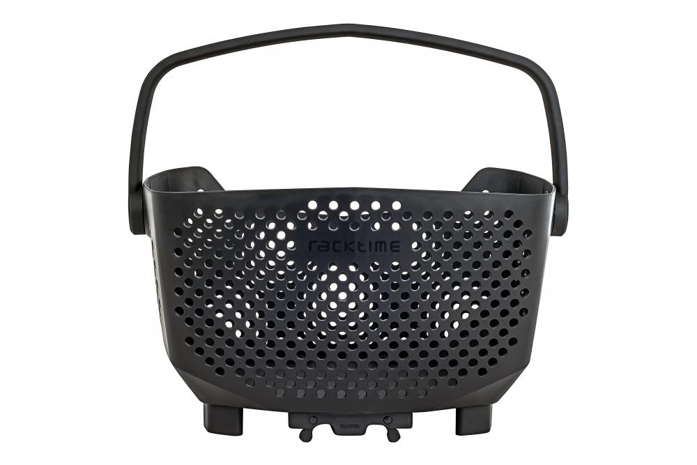 Racktime Korb System Baskit Edge schwarz inkl. SnapitAdapter 43x24x29cm 20 Liter