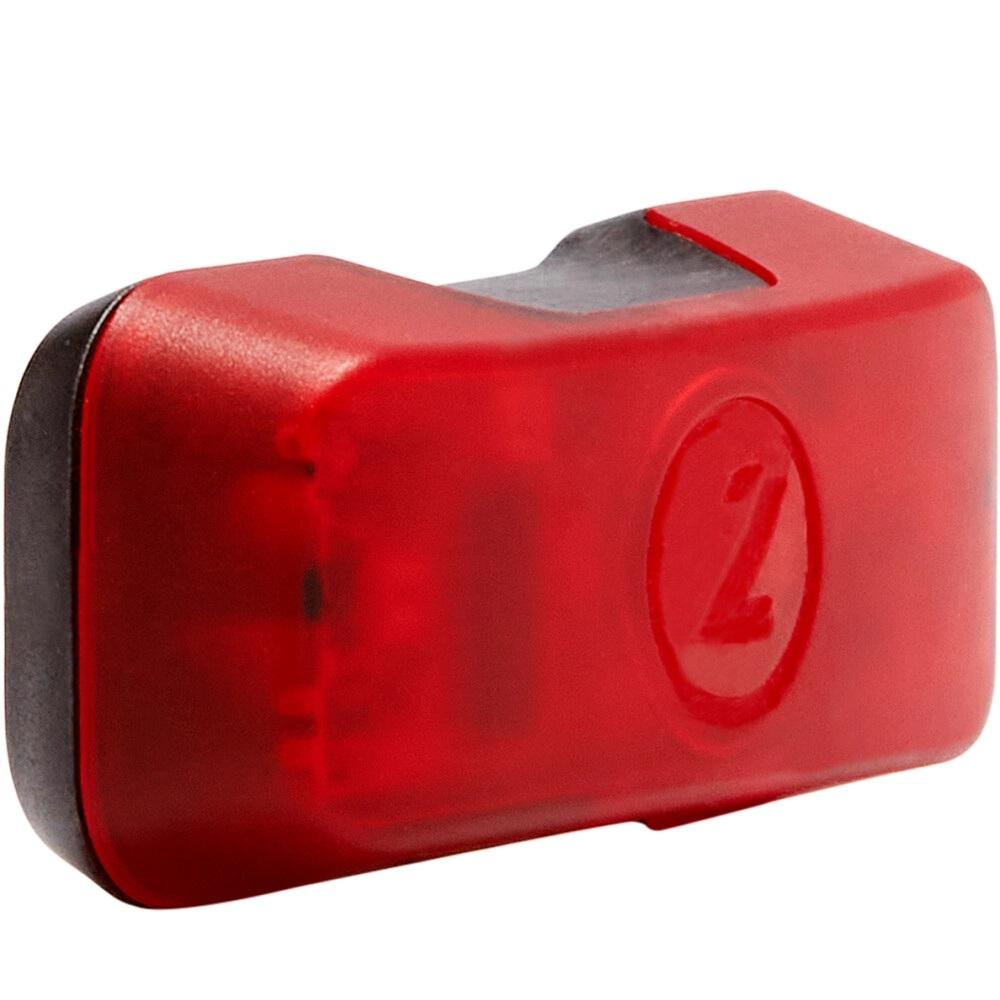 Rotes LAZER Universal LED-Rücklicht für Helme, mit Z-Logo, für optimale Sichtbarkeit im Verkehr.