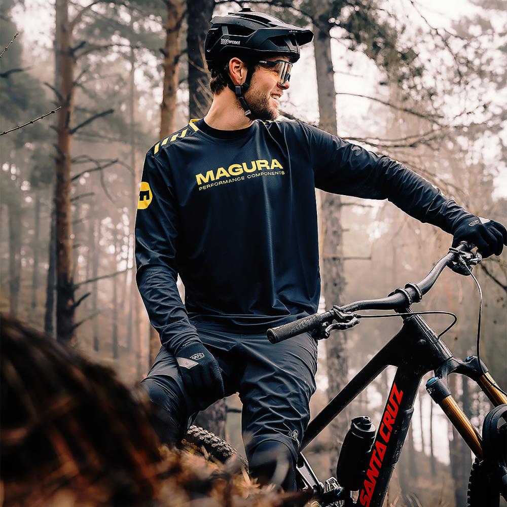 MAGURA Freeride Jersey Longsleeve highfivemtns, S - atmungsaktives Trail-Trikot mit StayFresh-Technologie