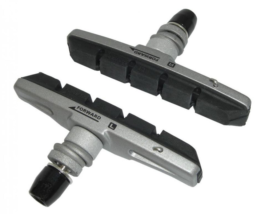 SHIMANO Bremsschuh M70CT4 Cartridge BR-T670 Bremsschuhe - für Alufelgen Silber